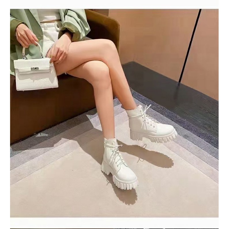 SNEAKER BOOTS OOTD B43 IMPORT ALA WANITA KOREA-3