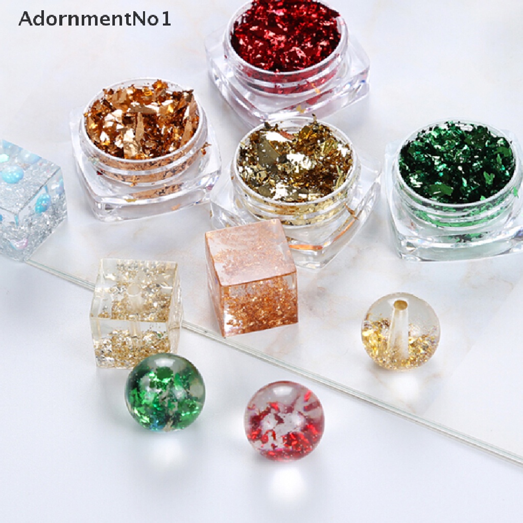 (AdornmentNo1) Cetakan Epoxy Resin UV Glitter Untuk Membuat Perhiasan DIY