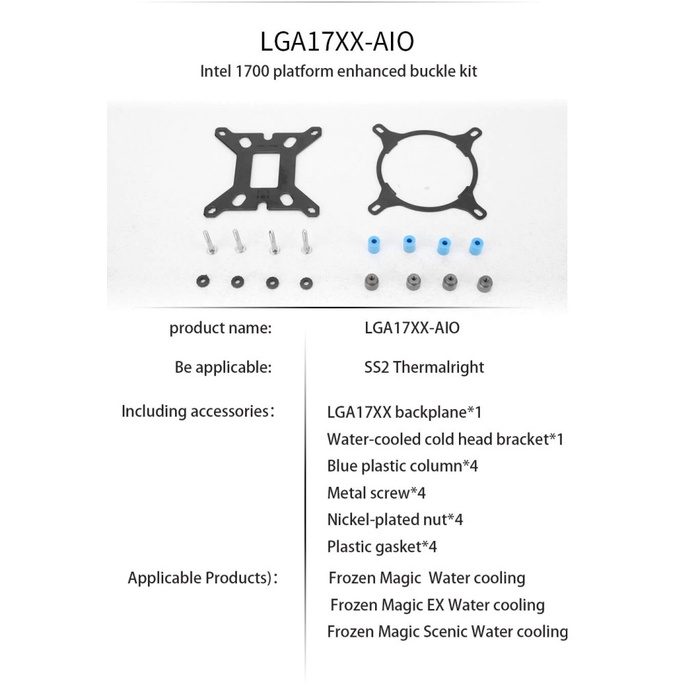 THERMALRIGHT LGA 17XX-AIO Mounting Kit LGA1700