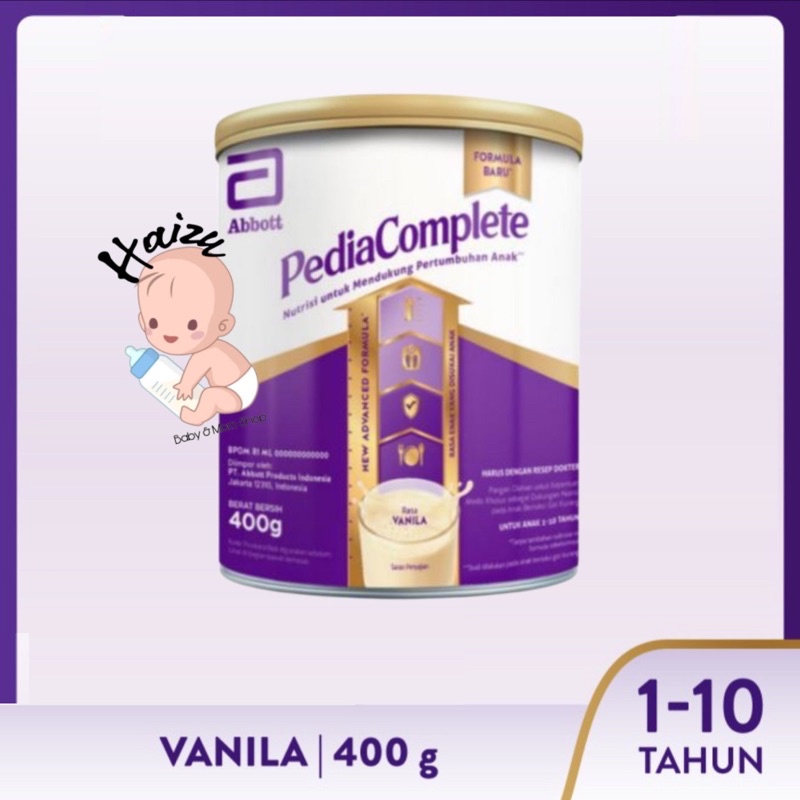 PEDIASURE COMPLETE  VANILA 400gr