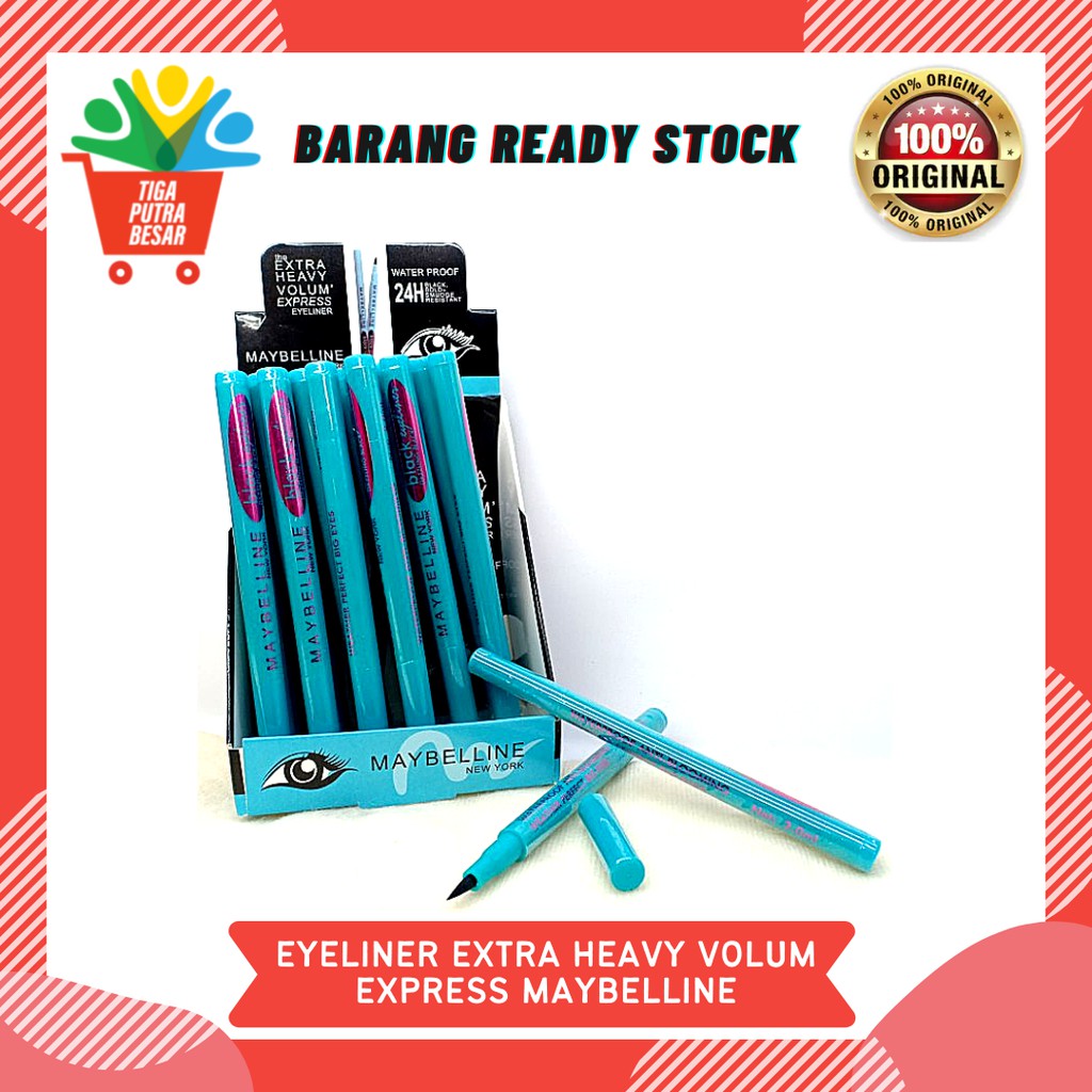 EYELINER EXTRA HEAVY VOLUM EXPRESS MAYBELLINE BLUE