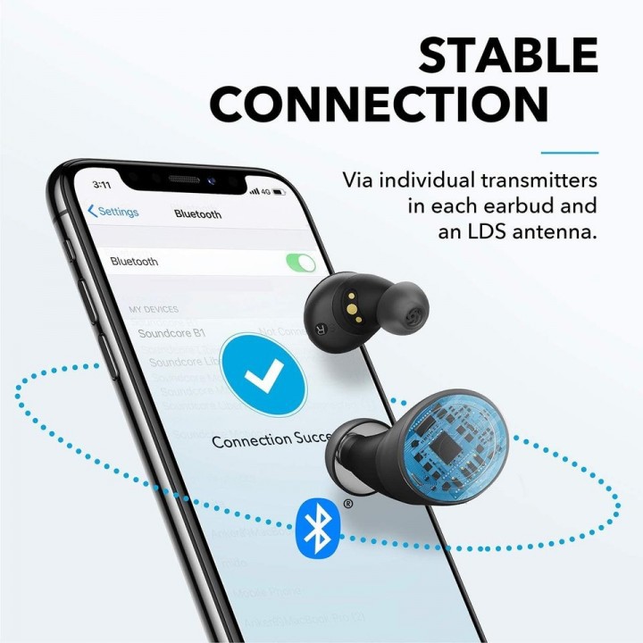 621 ANKER A3904 SoundCore Spirit Dot 2 - Bluetooth 5.0 TWS IPX7 EarBuds