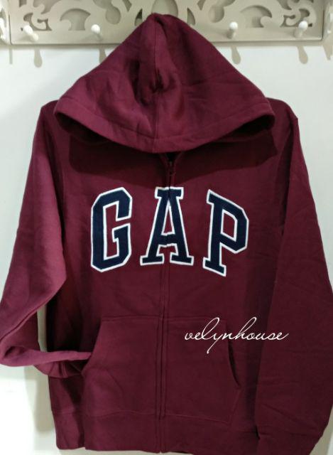 gap maroon hoodie