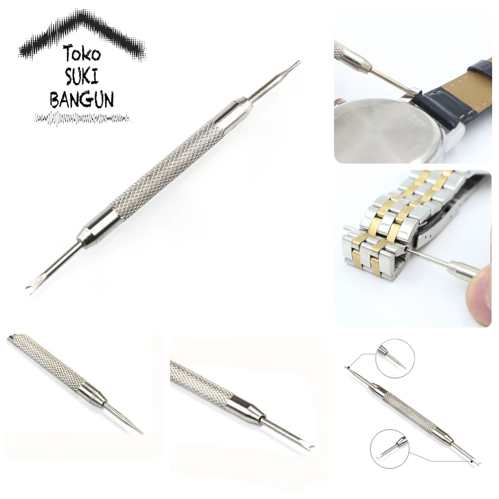 Spring Bar Link Tool Remover REGULAR Watch Band Strap Stainless Steel