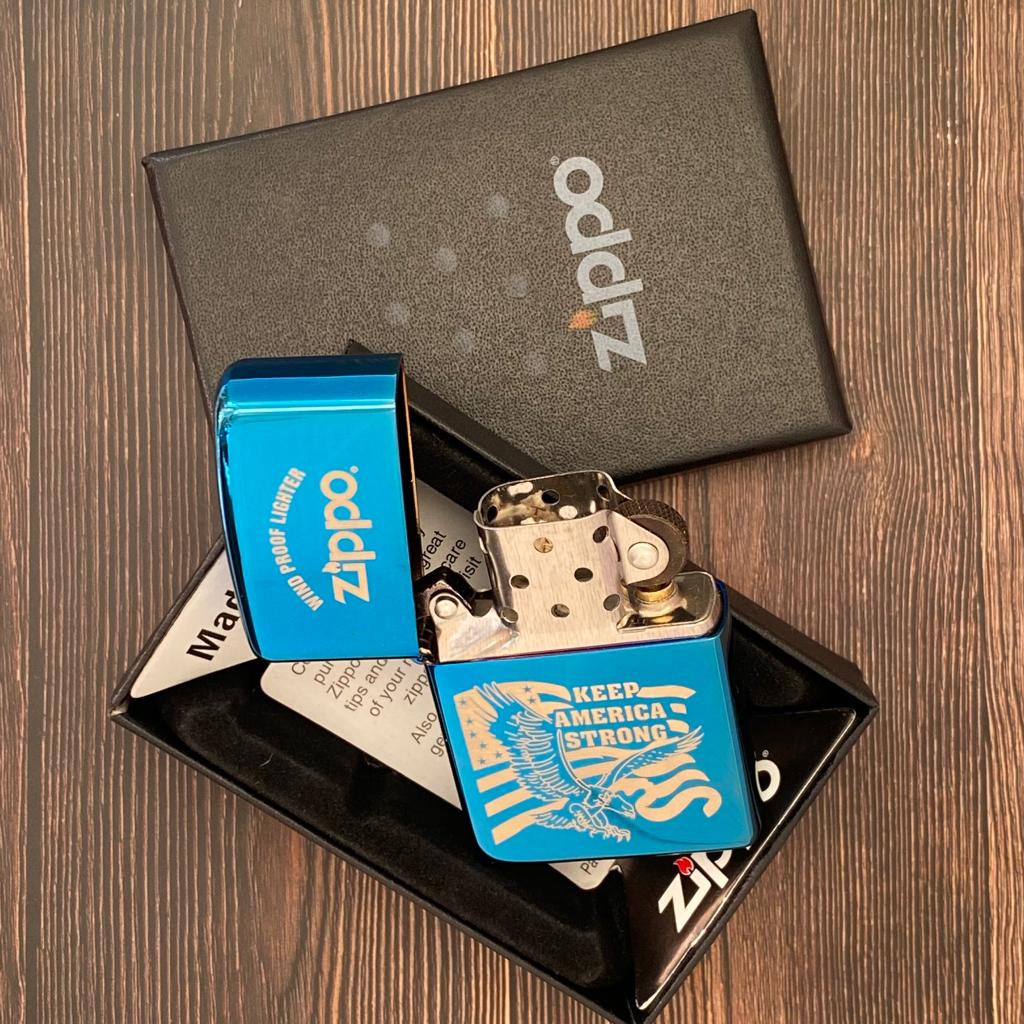 Korek ZIPPO premium blue ice