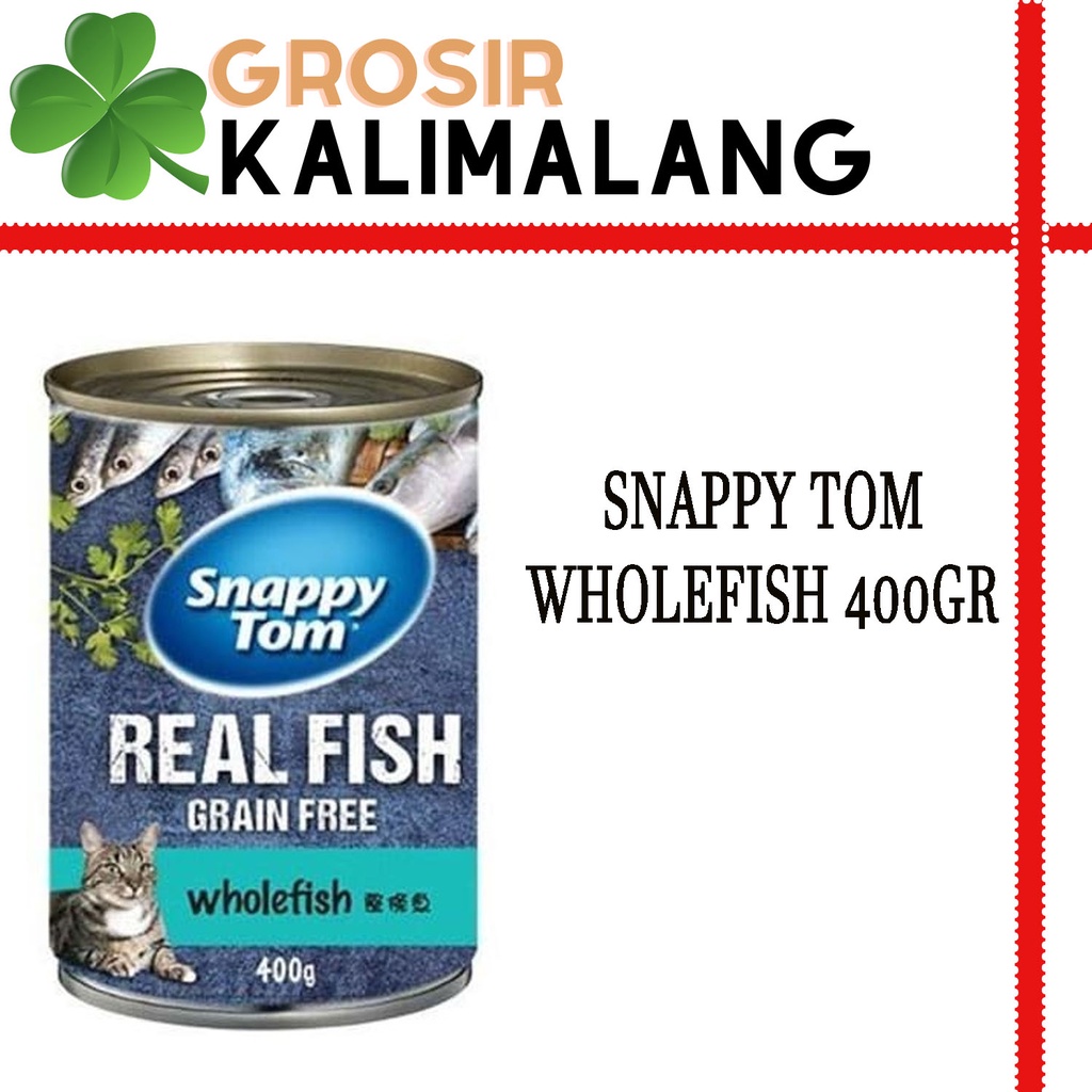 Snappy Tom Wholefish 400gr