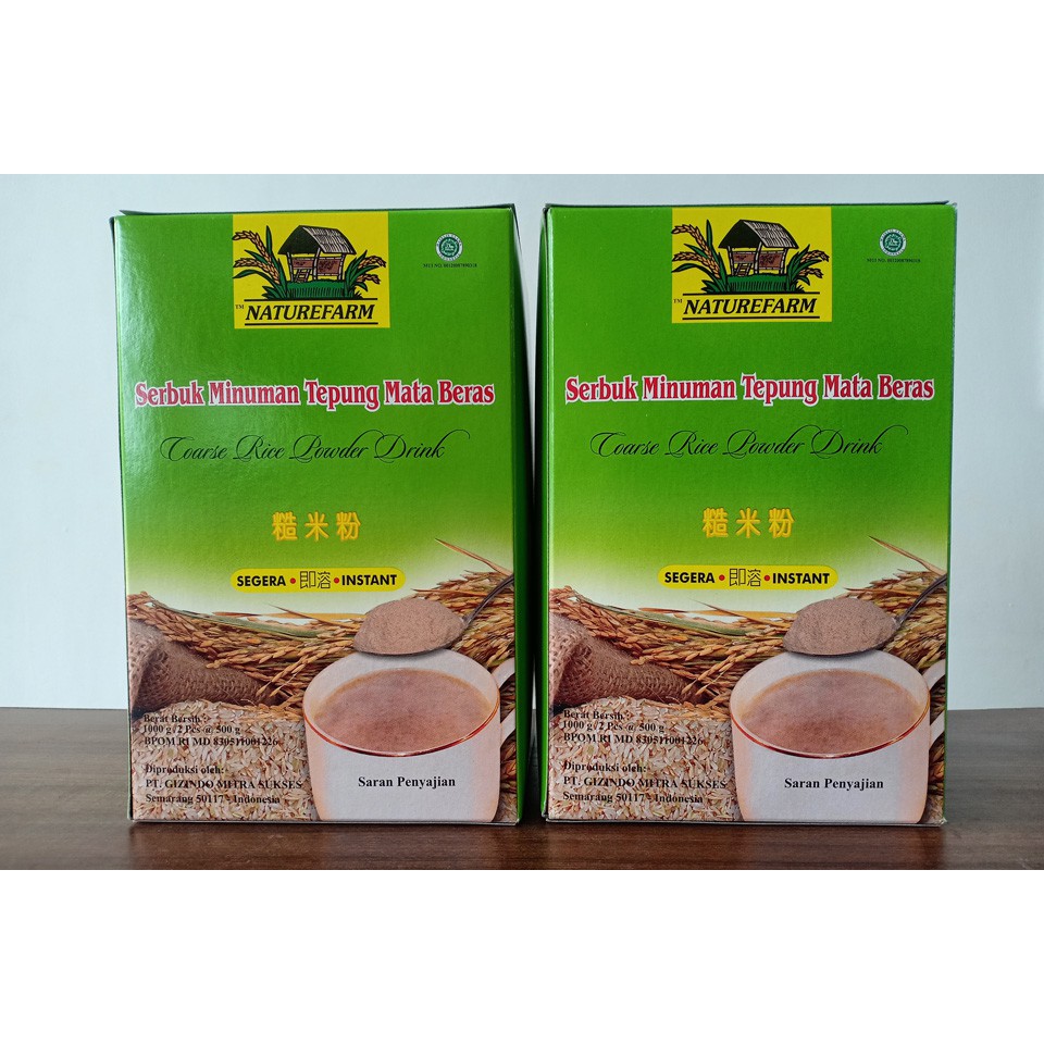 

Minuman Sereal Instant Tepung Mata Beras 1Kg (2 pcs @ 500g)