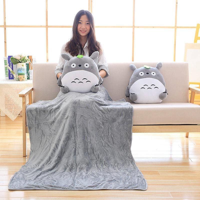 Boneka Totoro / Bantal Totoro Anime Lucu imut dan Gemesin size 30 cm