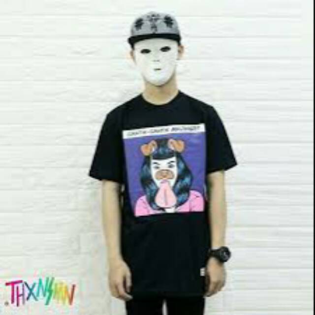 Kaos Thanksinsomnia Cantik Cantik Anjing Shopee Indonesia