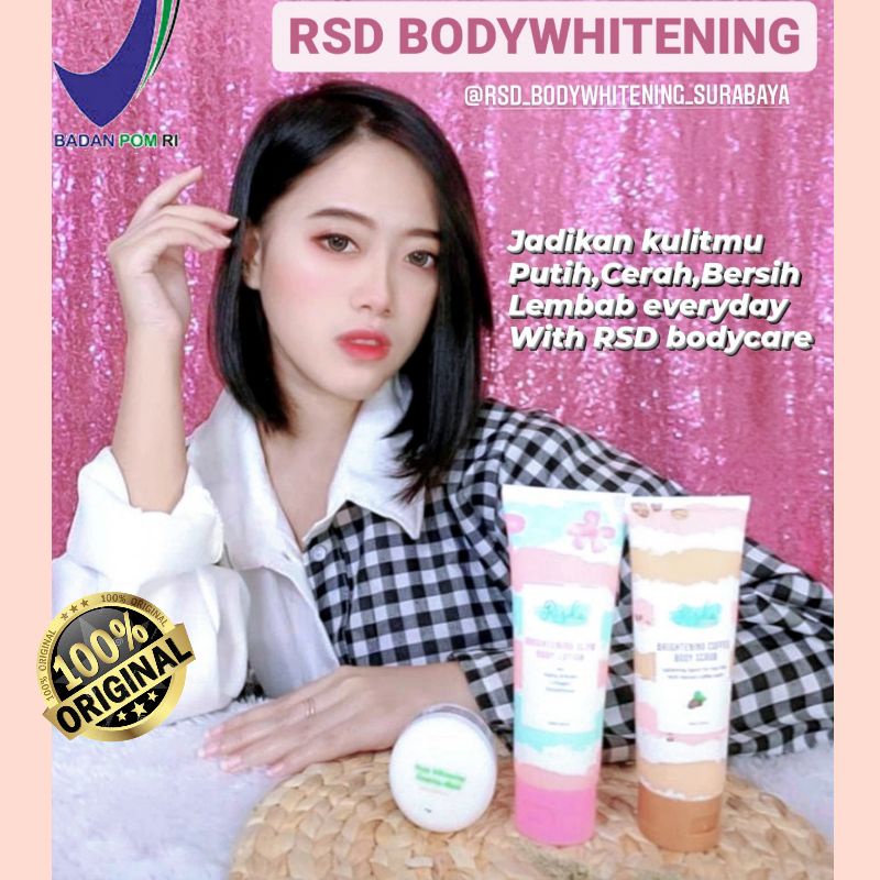 RISDA SKIN GLOW(PAKET 350,DAPAT SCRUB, LOTION &amp; BUTTER RSD)KEMASAN TERBARU SMUA,COD BISA,KEMASAN TERBARU