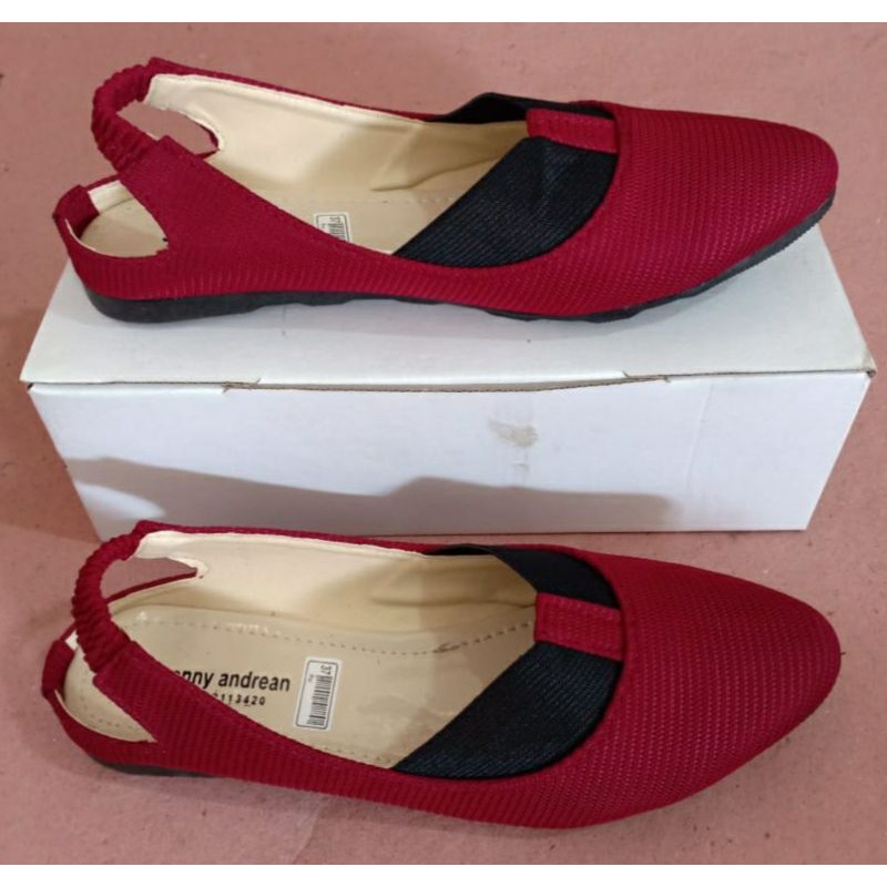 Sepatu FlatShoes Wanita / SEPATU WANITA / SEPATU BALET RAJUT / SEPATU BALET KARET/ SEPATU BALET TERB