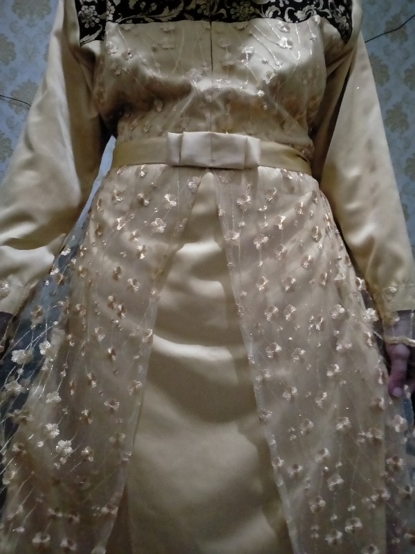 Batik Couple + Anak, Gamis Dan Kemeja Lengan Pendek Limited Edition By Batik Sumber Bahagia