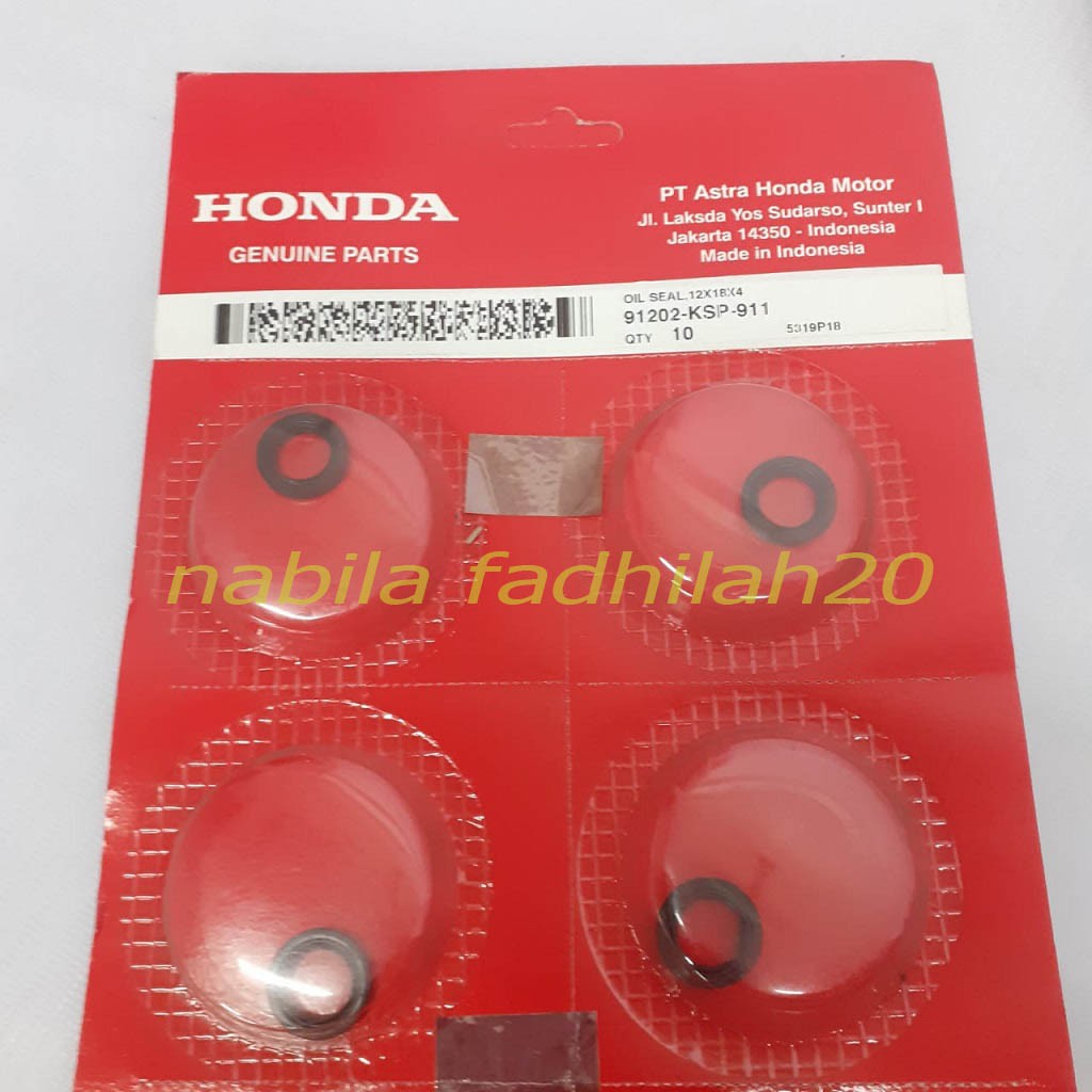 Sil stut kopling cb cbr CS1 Sonic 150 supra GTR mega pro new 91202-KSP-911 seal oli 12x18x4