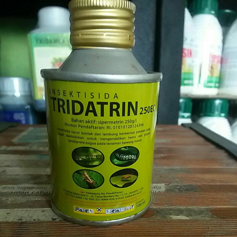 TRIDATRIN 250 EC insektisida  (100ML) KEMASAN LAMA