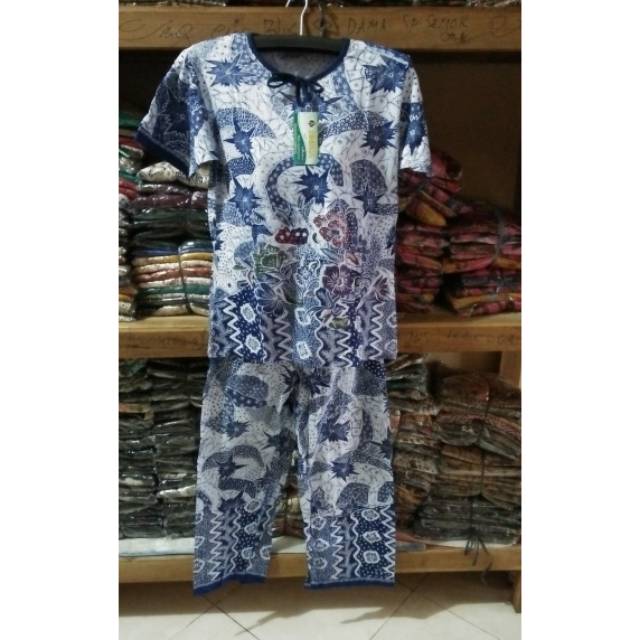 Babydoll cp panjang batik riesca