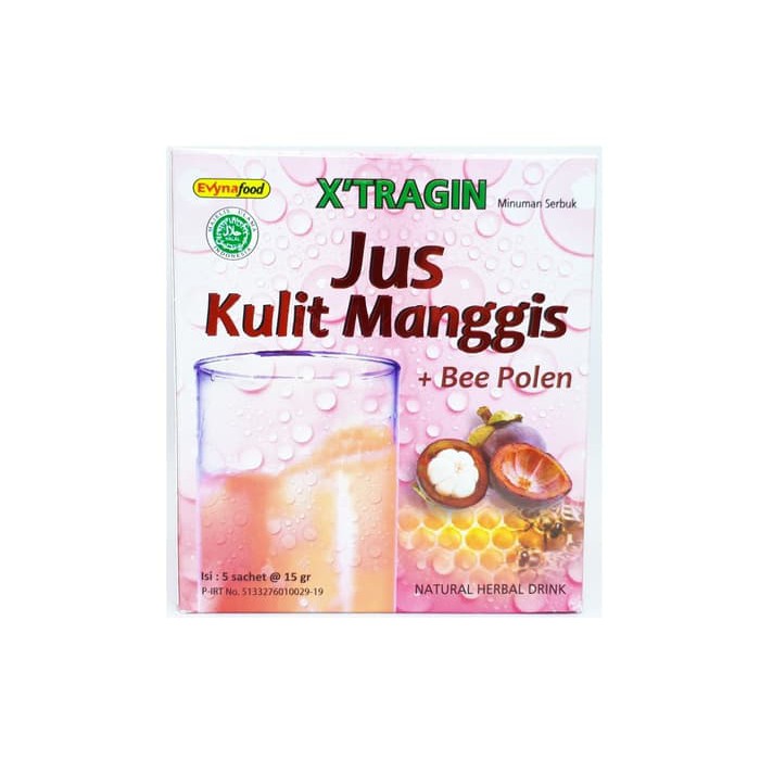 

XTRAGIN JUS KULIT MANGGIS 1 BOX 5 SACHET