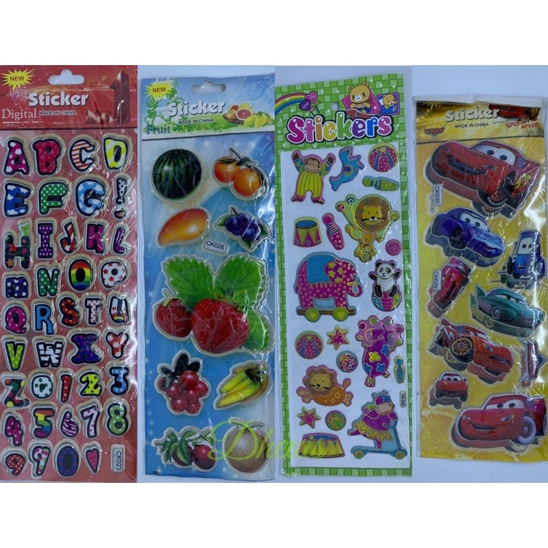 

stiker jumbo karakter