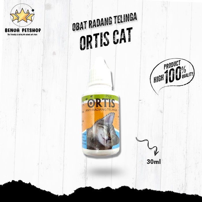 Obat anti radang Telinga Kucing ORTIS CAT