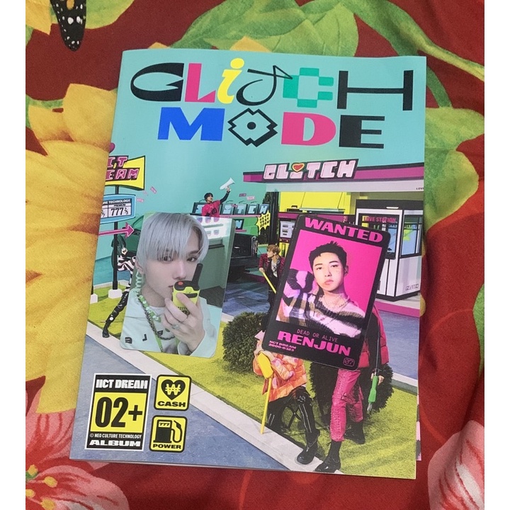 [READY STOCK] album glitch mode unsealed photocard jisung official