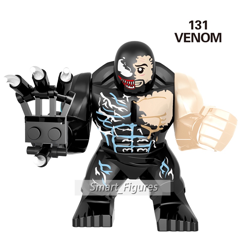 Eg135 Mainan Action Figures Venom Marvel Super Heros Eddie Brock Minifigures Carnage Antivenom Spiderman Untuk Hadiah