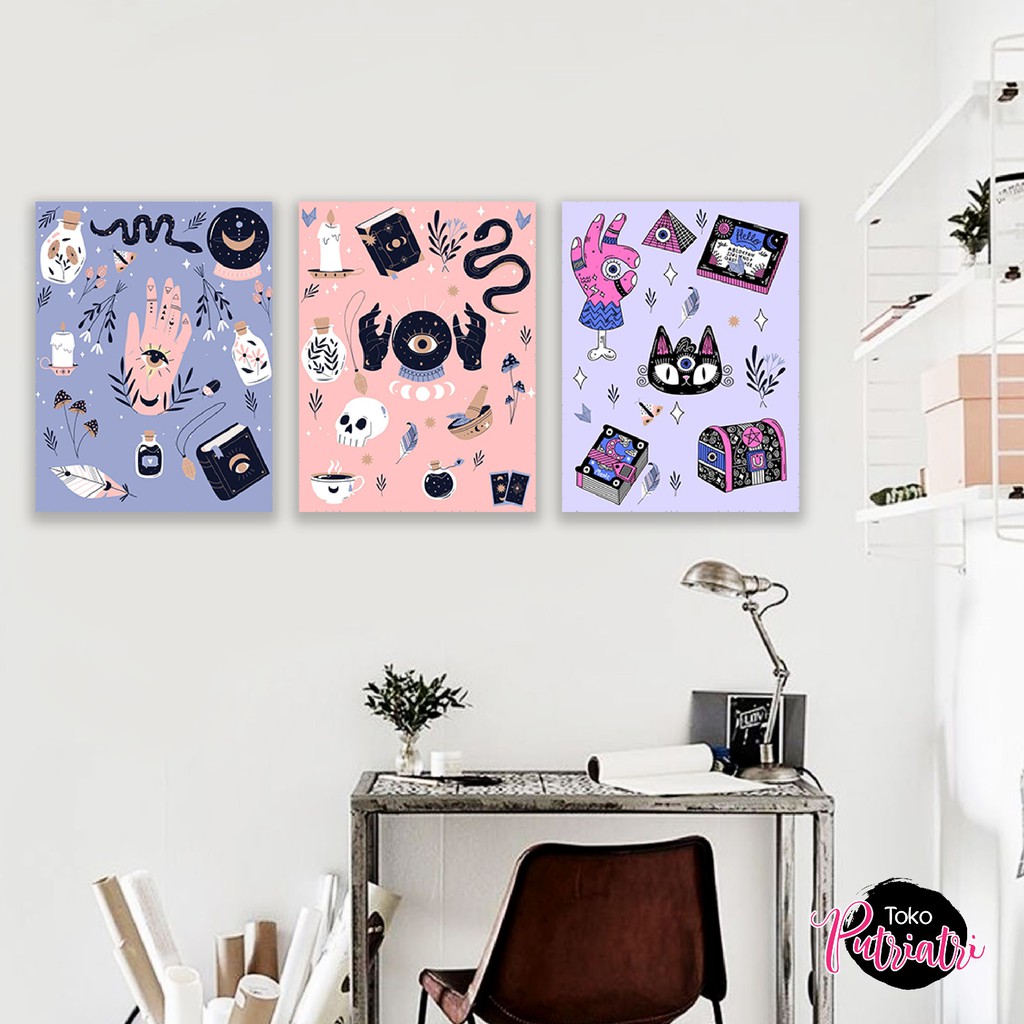 PAJANGAN RUMAH DEKORASI RUMAH POSTER KAYU PAJANGAN DINDING KAMAR TEMA ESTETIK | FORTUNE