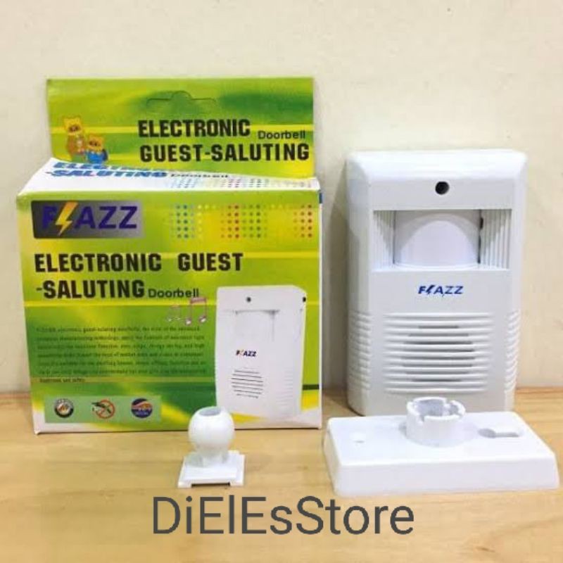 Bell Flazz Pintu Rumah Sensor Gerak Tanpa Kabel/Bell Assalamualaikum