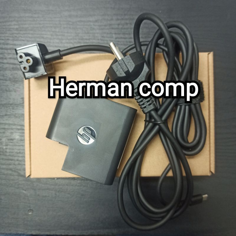 Original Charger Adaptor HP TPN-CA06 5V 3A, 9V 3A, 10V 5A, 12V 5A, 15V 4.33A, 20V 3.25A Type C 65W