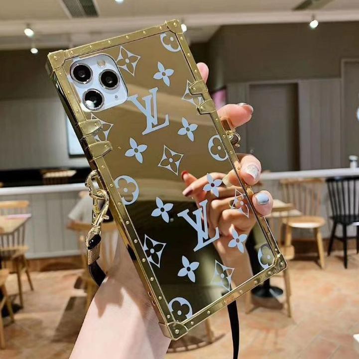 LV GOLD TRUNK CASE Oppo A1K F5 F7 F9 A7 A3S A5S A7 A9 A5 A12 A31 A52 A92 A53 A15 RENO 4 4F