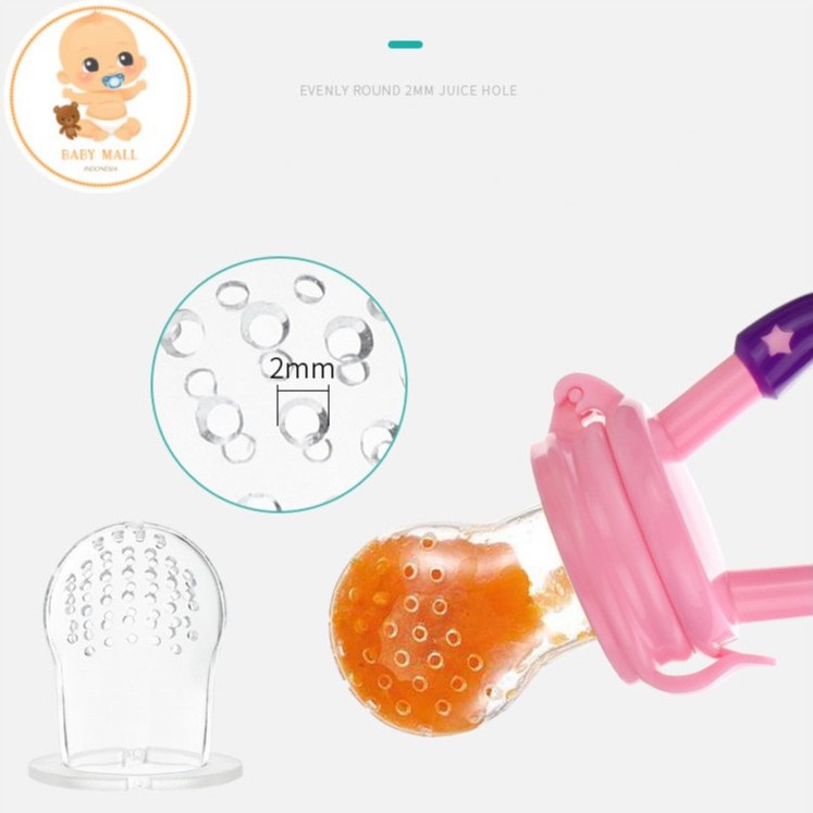 Babymall.id✨ Baby Fruit & Food Feeder / Empeng Buah Bayi / Dot Buah Bayi / Fruit Feeder Pacifier-6