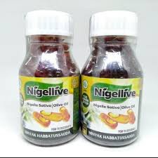 Habbatussauda oil HABBATS NIGELLIVE 200 kapsul