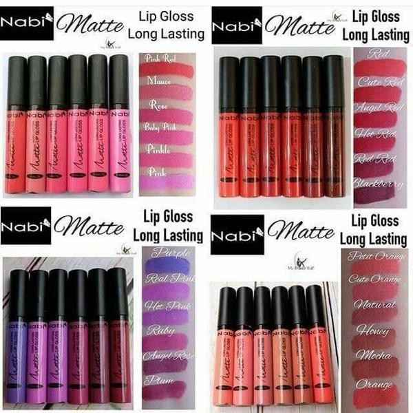 LIMITED SUPER SALE - NABI Matte Long Lasting Lip Gloss