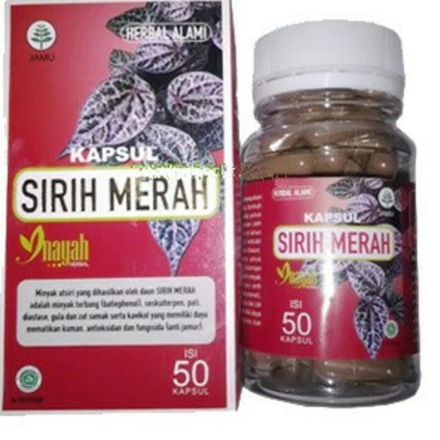 FHC~ Kapsul Sirih Merah / Daun Sirih Merah Spesial order