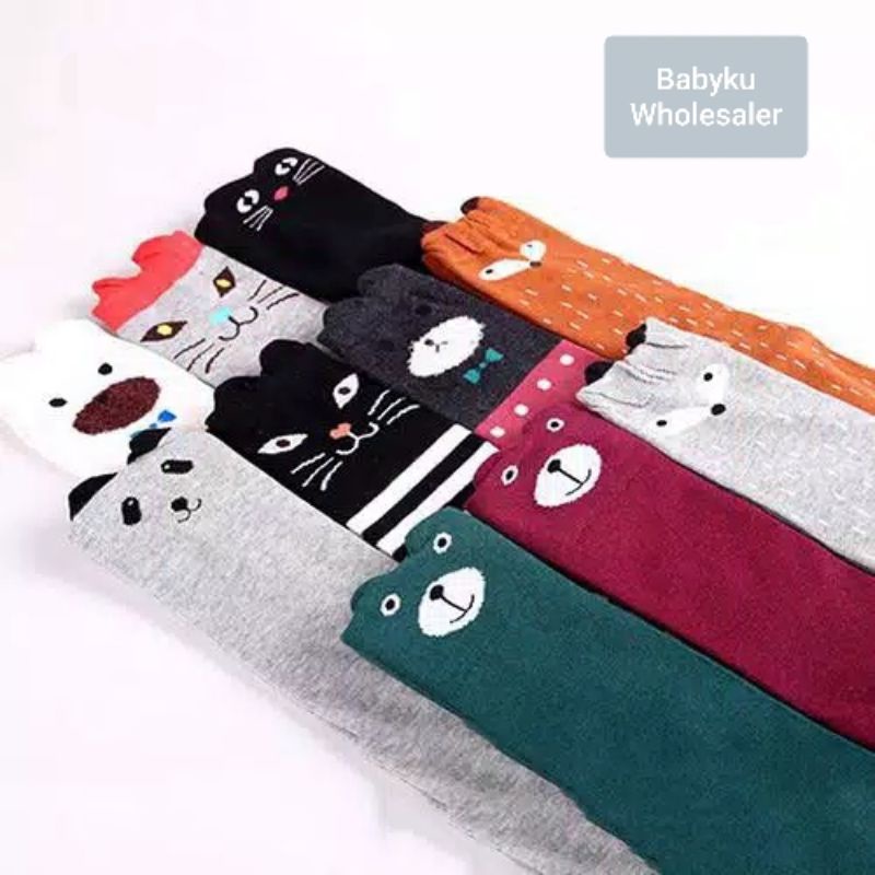 Kaos kaki anak perempuan panjang selutut / Kaos kaki selutut anak cewek