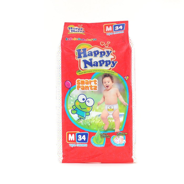 Popok- Happy Nappy M 34 -Popok.