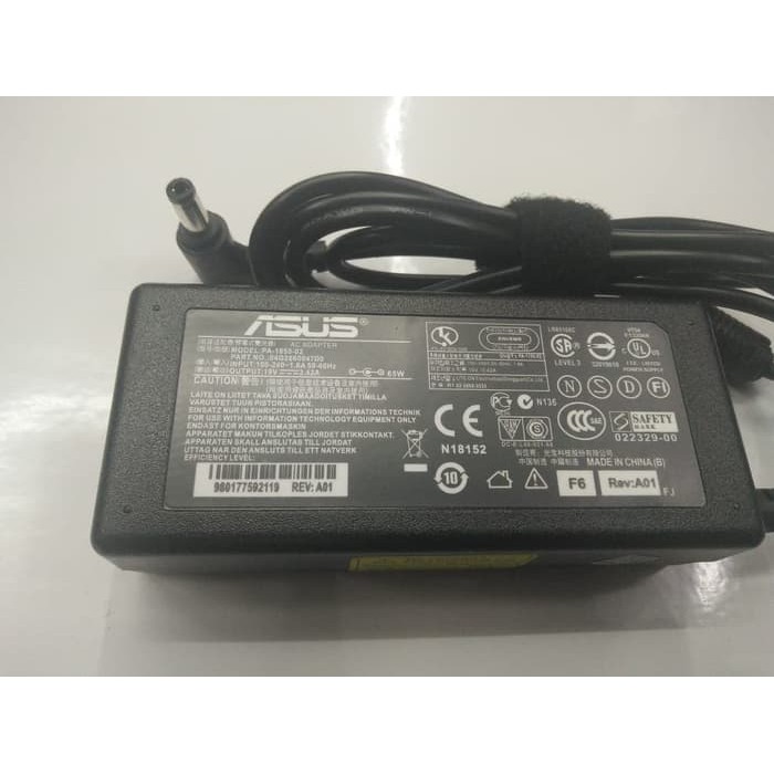 Charger Laptop Asus A43 A43E A43U A43S A53 K43 N46 K53 A32 X44H OEM