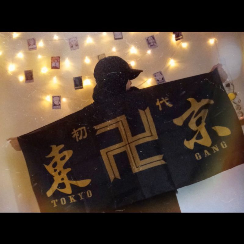 Bendera Tokyo Revengers Purinsu Anime Termurah Premium Tapestry Toman Valhalla Black Dragon revenger