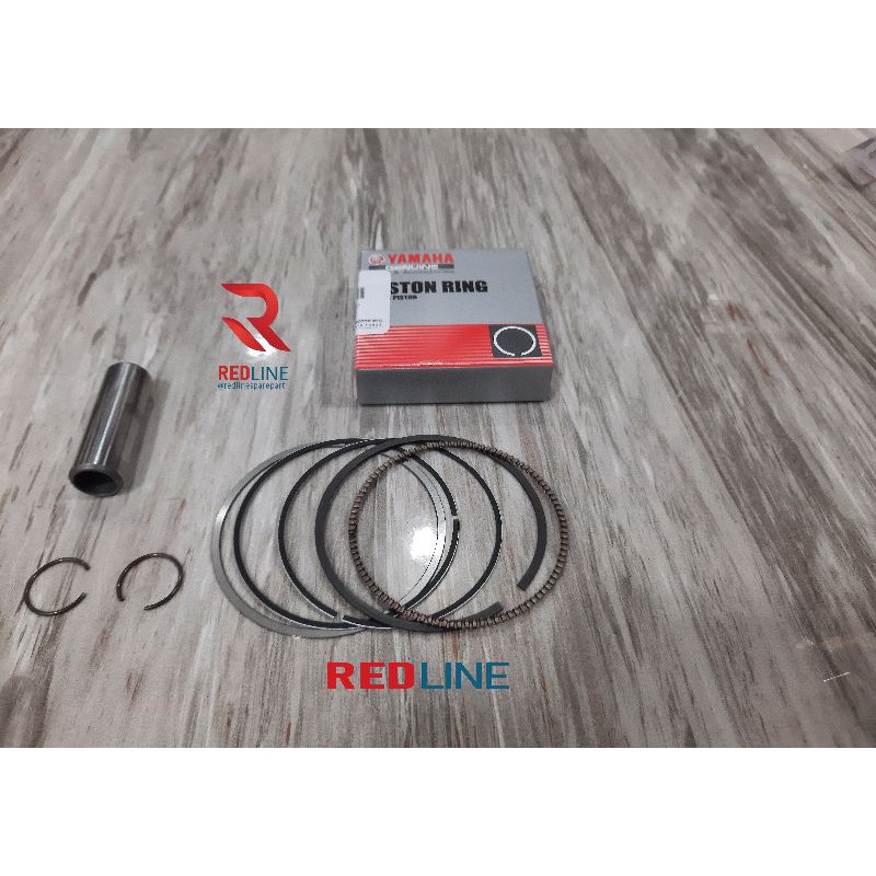 PISTON KIT PISTON SEHER YAMAHA R15 VVA BK6 58  MM PIN 14 ORIGINAL YAMAHA-2