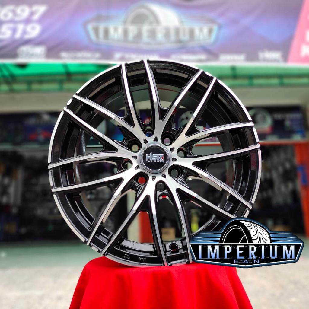Velg Mobil Terbaru R15 HSR COMORO Ring 15X65 Pcd 4x100 - 4x114,3 Et40