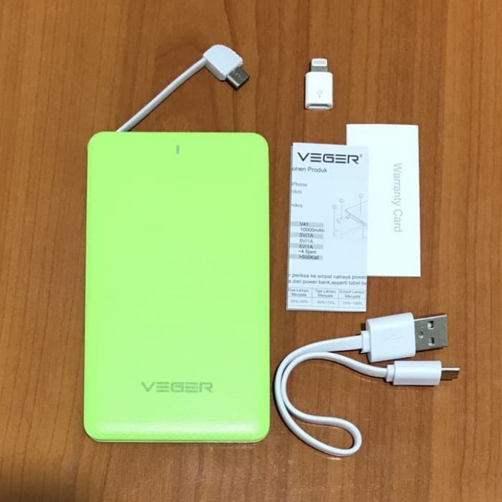 PowerBank Veger V41 10000mAh Original