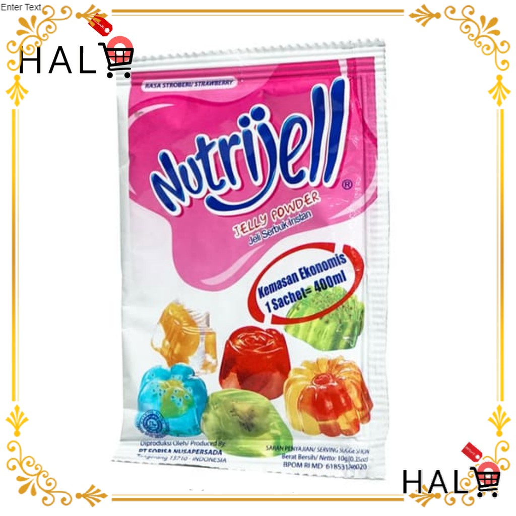 

NUTRIJELL EKONOMIS STRAWBERRY 10 GR