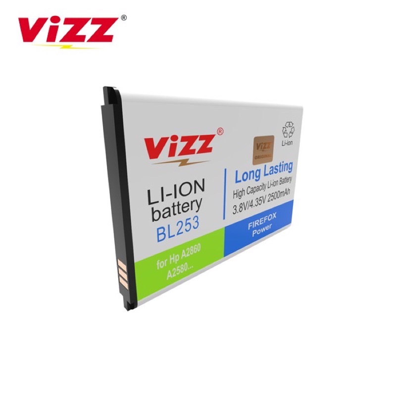 BATERAI BATRE BATTERY VIZZ MURAH LENOVO BL253 2500MAH DOBBLE POWER BATRE VIZZ DOBLE POWER