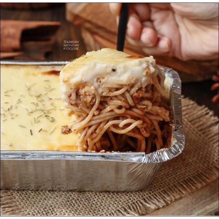 

Baked Cheese Spaghetti