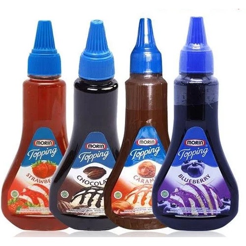 

Morin Topping Coklat / Caramel / Blueberry / Strawberry /Apel - 310ml