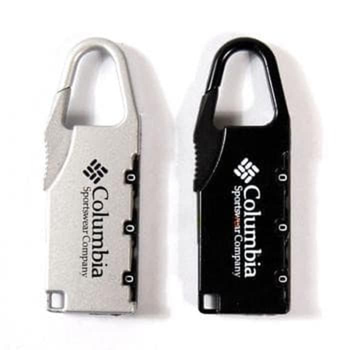 Gembok Metal Columbia Anti Maling Code Lock 3 digit gembok koper
