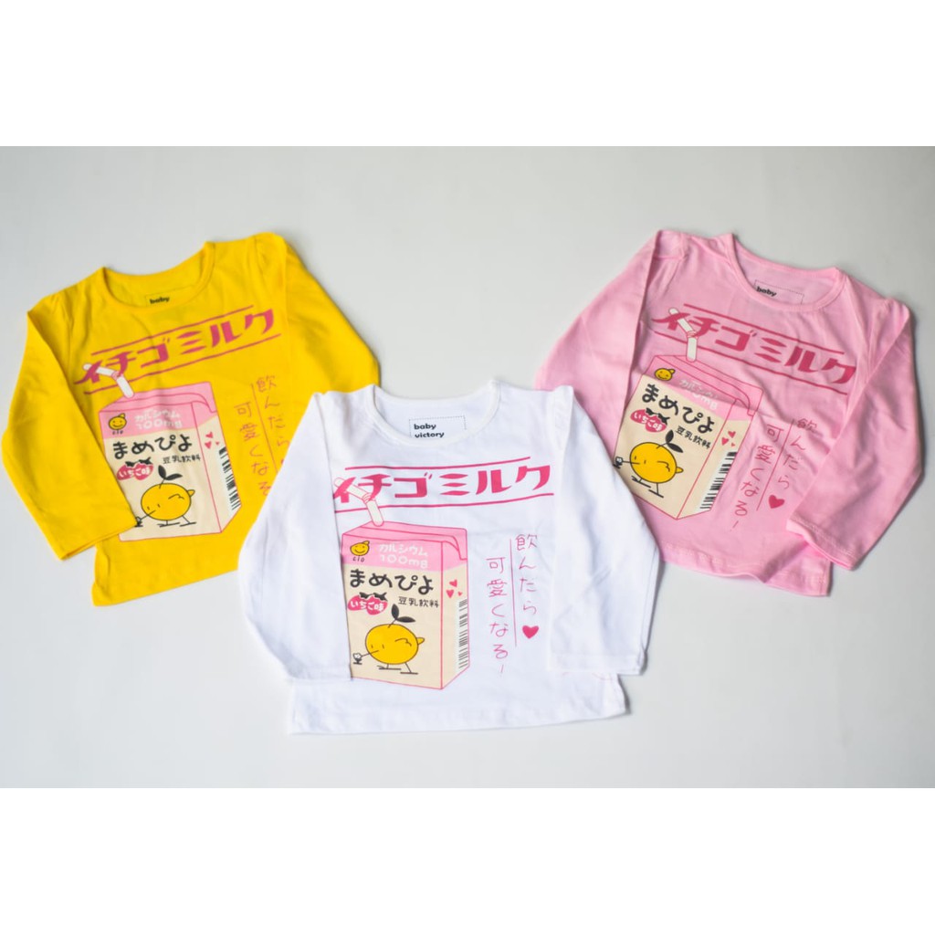 kaos anak baby victory umur 1-3 tahun cewe dan cowo-4