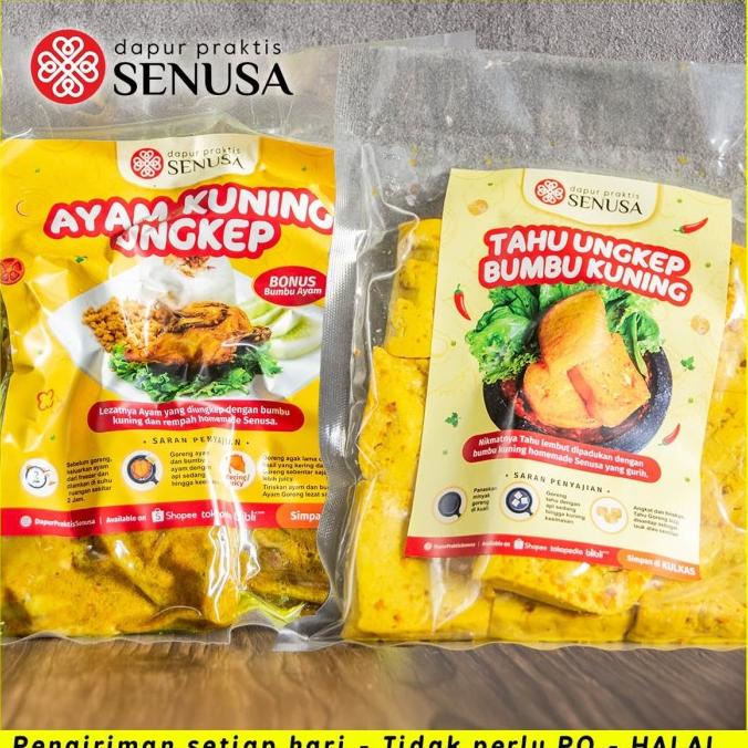 

PAKET AYAM UNGKEP KUNING (5 Pcs) + TAHU UNGKEP KUNING GORENG (10 Pcs)