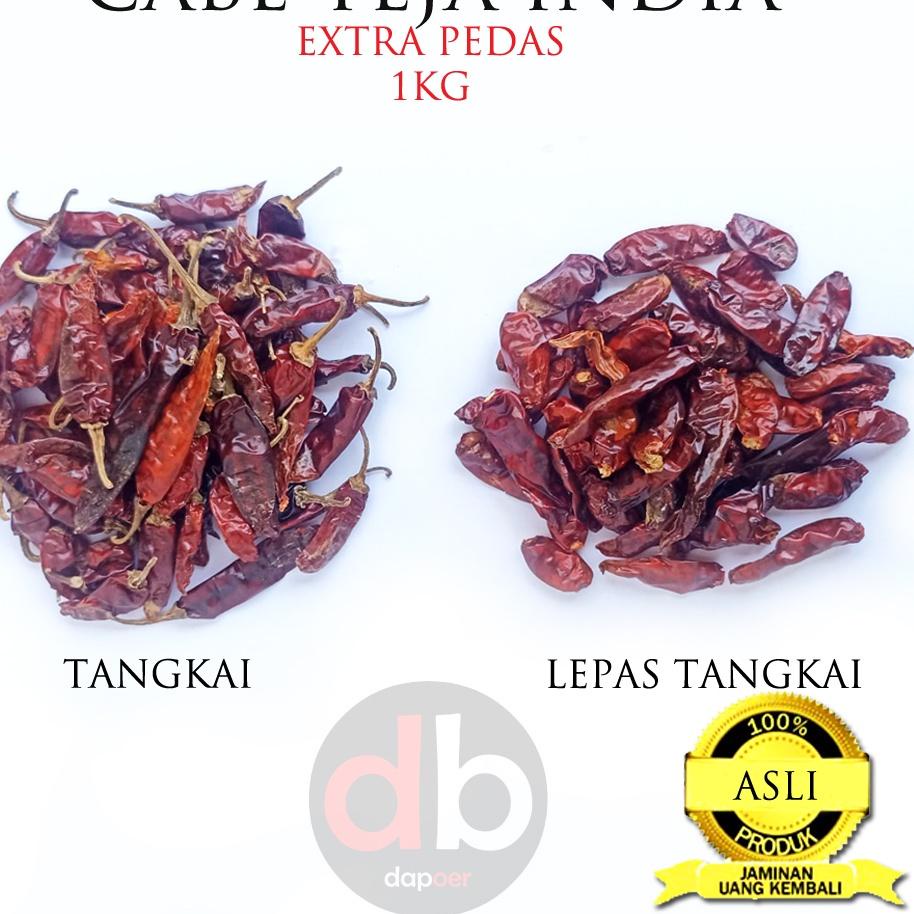 

Update! Cabe Teja Kering 1kg Cabe Rawit Extra Pedas