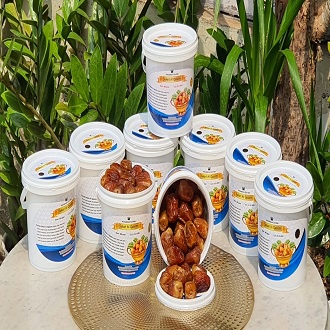 

Kurma Sukari Ember 850 gram Bucket Sukari | Sukary Basah sukkari Empuk
