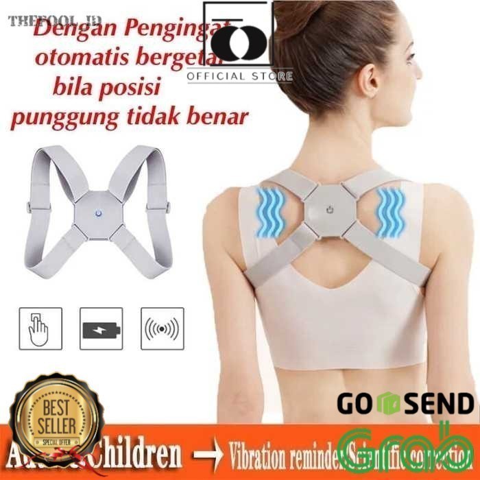 Alat Terapi alat terapi bungkuk Penyangga penegak punggung Koreksi tulang punggung(D3X3) Alat Pijat 