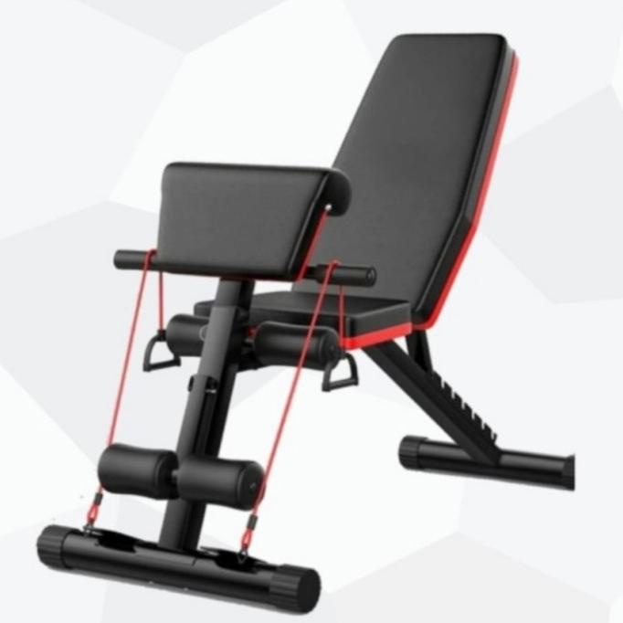 Adjustable bench press / bangku kursi fitnes /sit up gym /bangku fit